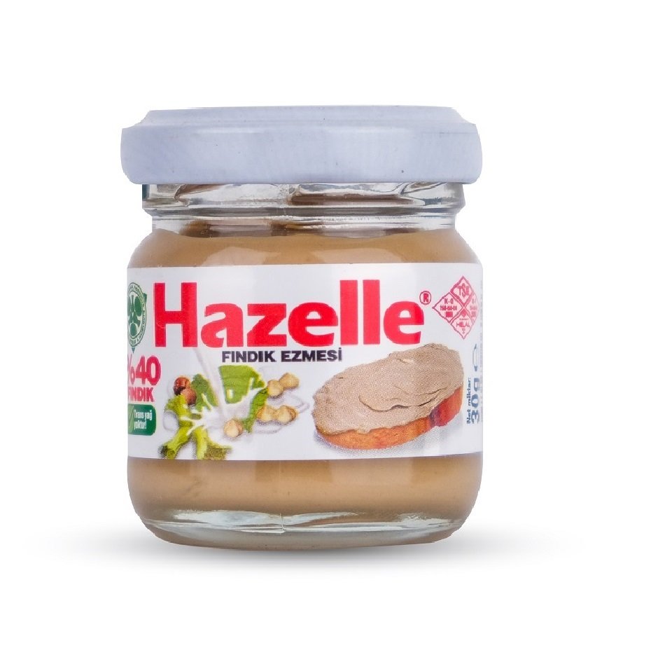 hazelle sütlü fındık ezmesi 30gr