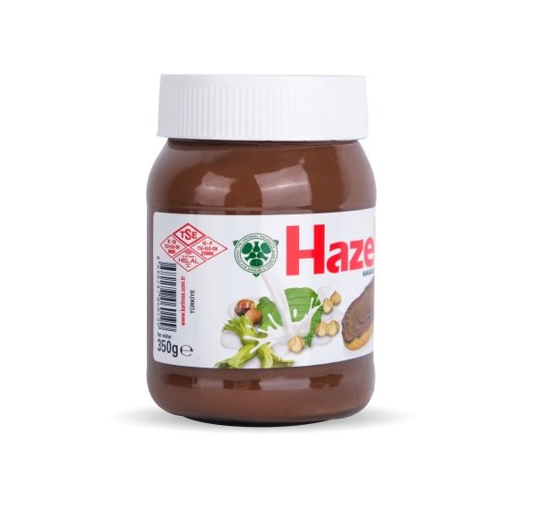 Hazelle Kakaolu Fındık Ezmesi 350g (%15 Fındıklı) Cam kavanoz