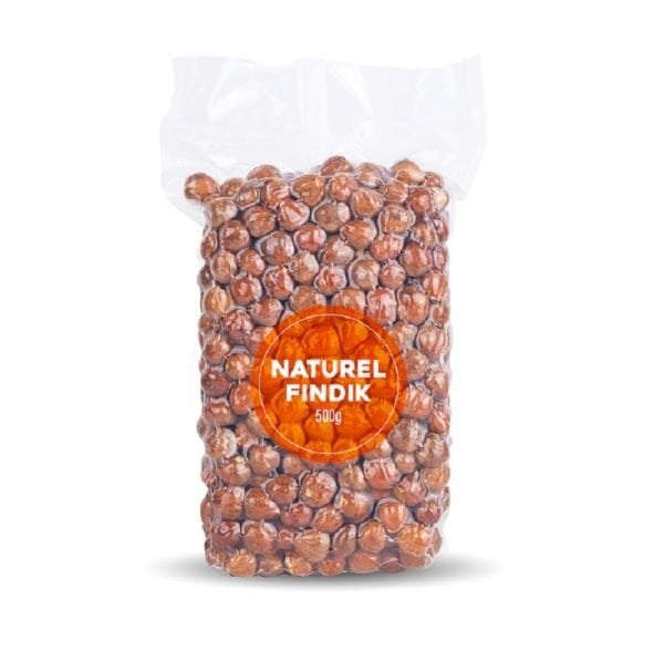 Bahcce Naturel Çiğ Fındık 500gr
