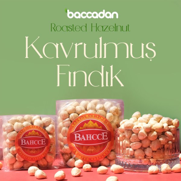 Bahcce Kavrulmuş İç Fındık Oturan Paket 250 gr