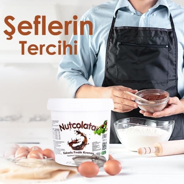 Nutcolata Kakaolu Fındık Kreması 5kg