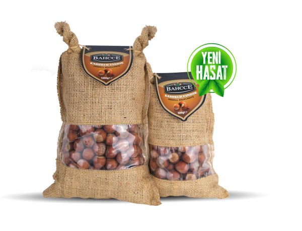 Bahcce Kabuklu Fındık Jüt Çuval 1 KG