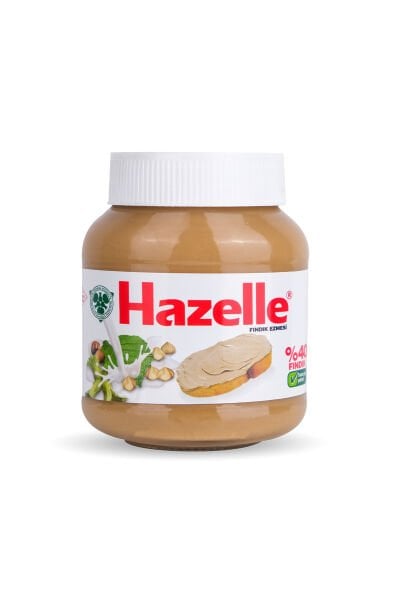Hazelle Sütlü ve Kakaolu Fındık Kreması 350gr + Şekerli Fındık Ezmesi 320gr