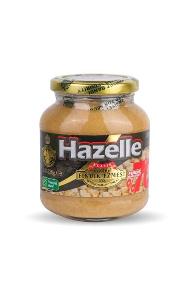 Hazelle Sütlü ve Kakaolu Fındık Kreması 350gr + Şekerli Fındık Ezmesi 320gr